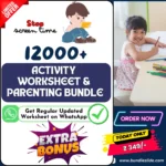 12,000+ PRESCHOOL , KINDERGARTEN & PARENTING BUNDLE